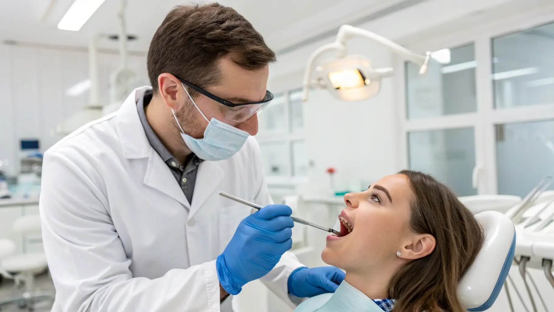Patient receiving Dental Implants Magnolia, TX treatment